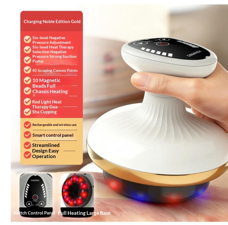 LumiraGlow Sculpt Pro — Electric Gua Sha & Cupping Body Massager
