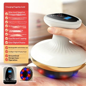 LumiraGlow Sculpt Pro — Electric Gua Sha & Cupping Body Massager