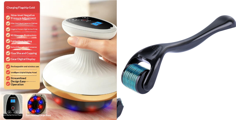 LumiraGlow Sculpt Pro — Electric Gua Sha & Cupping Body Massager