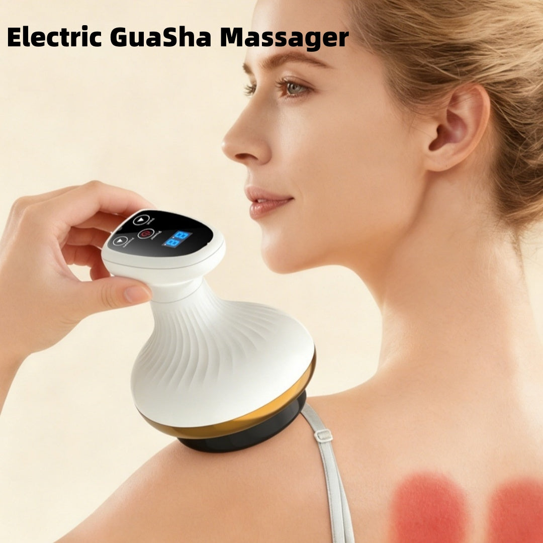 LumiraGlow Sculpt Pro — Electric Gua Sha & Cupping Body Massager