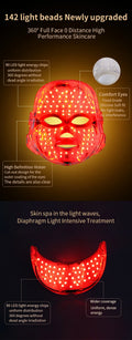 LumiraGlow Red Light Therapy Face Mask — Spa Results at Home