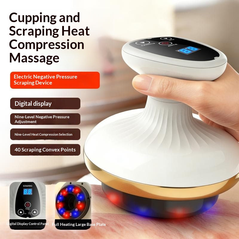LumiraGlow Sculpt Pro — Electric Gua Sha & Cupping Body Massager