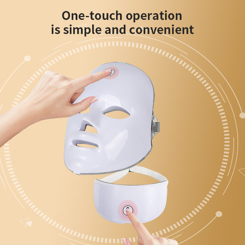 LumiraGlow Red Light Therapy Face Mask — Spa Results at Home